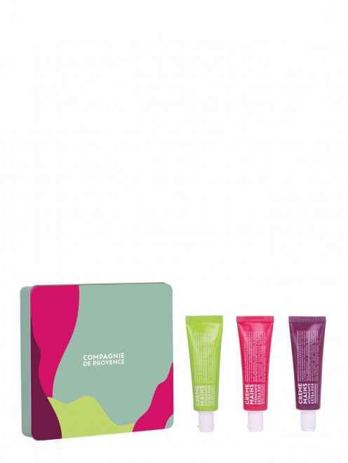 Набор кремов для рук Pretty hands TRIO Extra Pur Fig-Rose-Verbena, 3*30 мл Compagnie De Provence - Общий вид