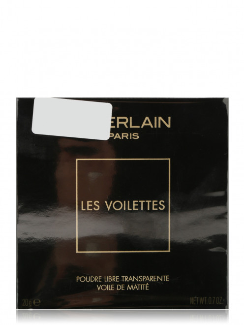 Рассыпчатая пудра для лица оттенок - 3 натурально-бежевый Les Violettes Guerlain - Обтравка1