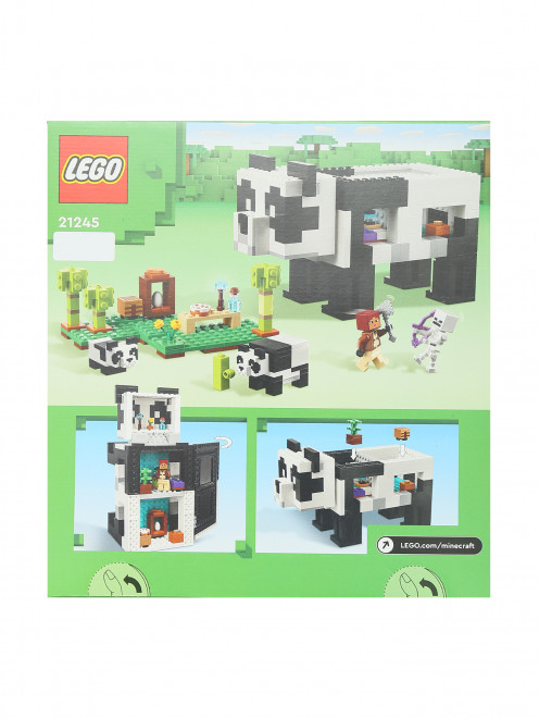 Конструктор детский LEGO Minecraft Дом Панды Lego - Обтравка1