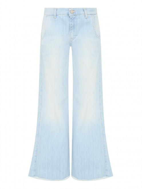 Широкие джинсы с бахромой Dondup - Общий вид