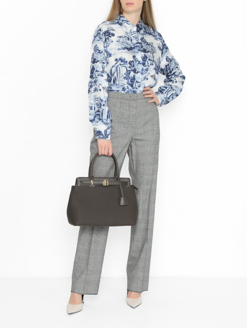 Сумка из кожи на молнии Fiore bags - МодельОбщийВид
