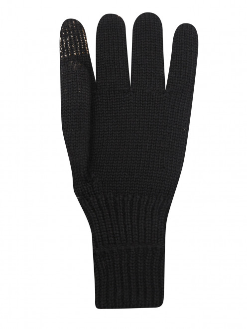 Шерстяные перчатки с сенсорными пальцами IL Trenino - Обтравка1