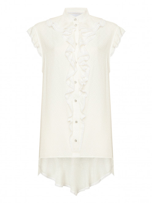 Блуза без рукавов с декором Les Archives - Общий вид
