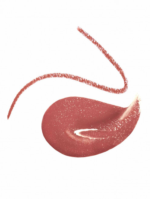 Дуэт средств для губ Kiss My Gloss! 4D: блеск в стике и карандаш, оттенок 01 Whisper Dolce & Gabbana - фото 1
