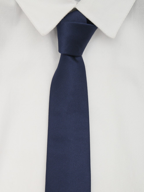 Однотонный шелковый галстук Dal Lago - МодельОбщийВид