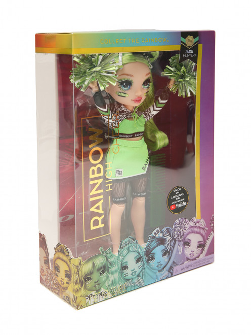 Игрушка Rainbow High Кукла Cheer Doll- Jade Hunter Rainbow High - Обтравка1