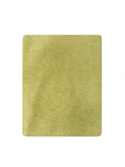 Однотонный шарф из шелка и кашемира Piacenza Cashmere 1733 - Общий вид