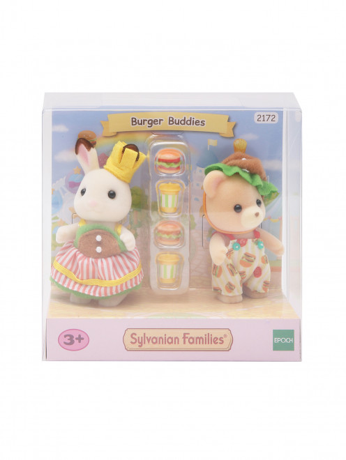 Игровой набор - зайчик и медвежонок Sylvanian Families - Общий вид