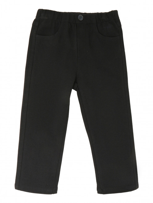 Фактурные брюки из хлопка Il Gufo - Общий вид
