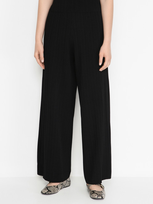Трикотажные брюки-кюлоты Weekend Max Mara - МодельВерхНиз