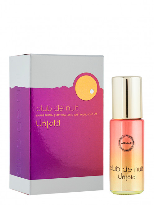Парфюмерная вода Armaf Club De Nuit Untold, 10 мл Sterling Perfumes - Обтравка1