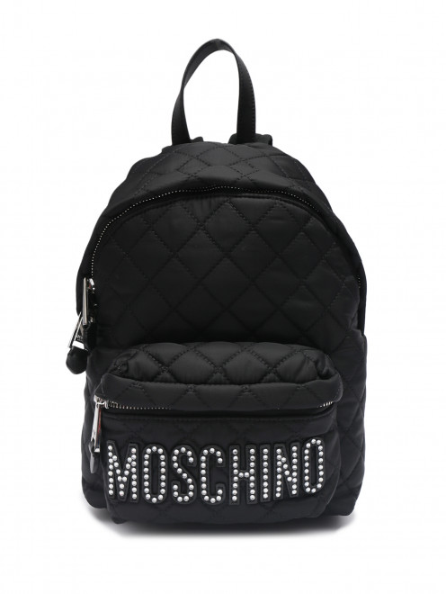Рюкзак из текстиля с кристаллами Moschino - Общий вид