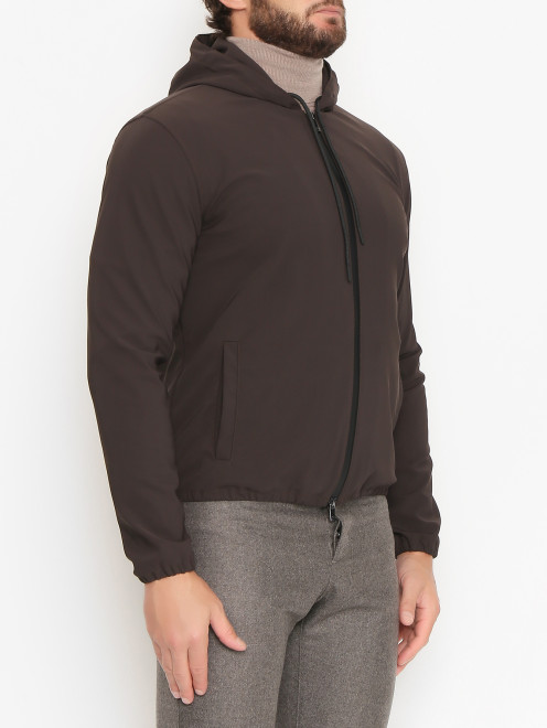 Куртка-ветровка с капюшоном Tombolini - МодельВерхНиз