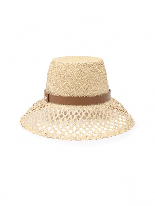 Однотонная плетеная шляпа Weekend Max Mara - Общий вид