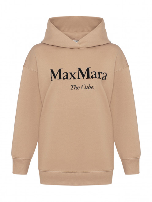 Толстовка из хлопка с логотипом Max Mara - Общий вид