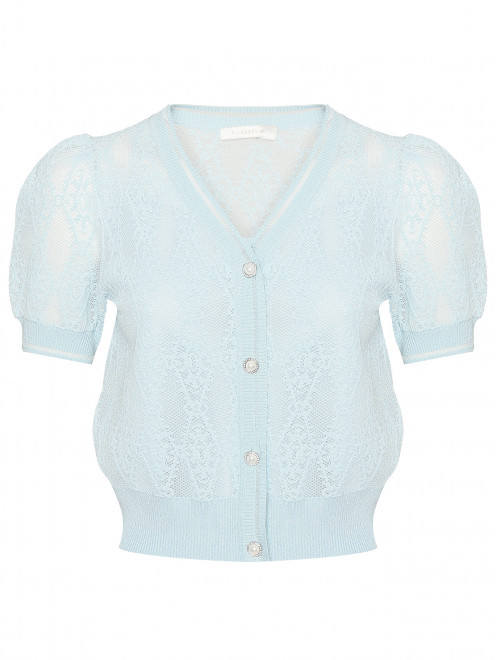 Блуза из кружевной вискозы Ellassay - Общий вид