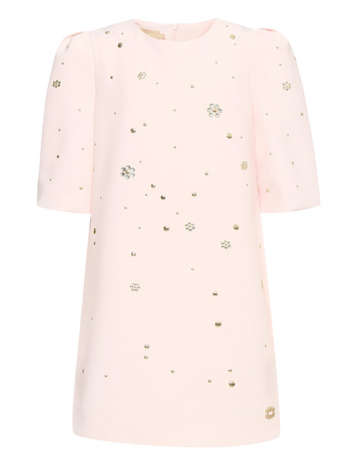 Платье свободного кроя с кристалами Elie Saab - Общий вид