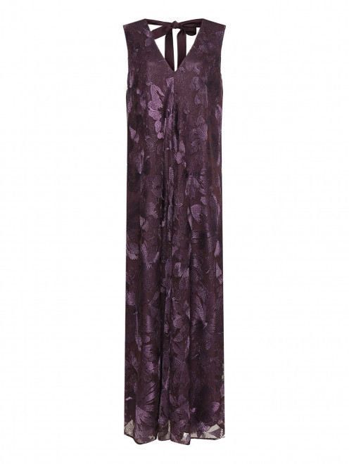 Платье-макси с V-образным вырезом Marina Rinaldi - Общий вид