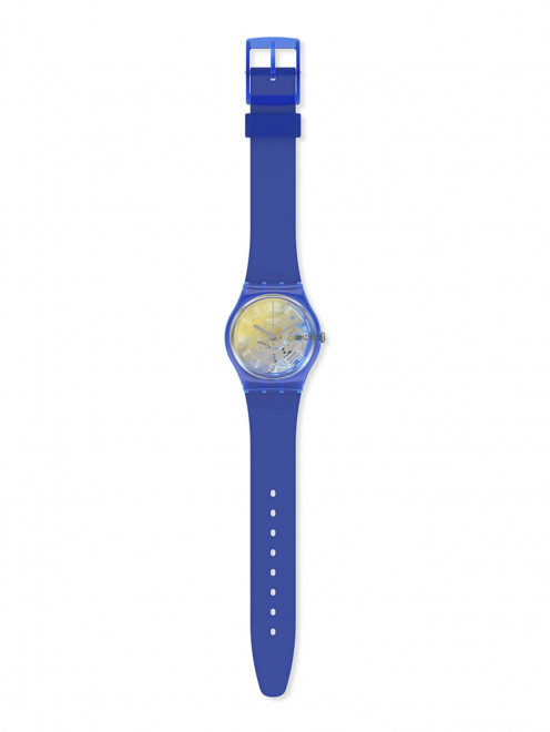 Часы Yellow Disco Fever Swatch - Обтравка1