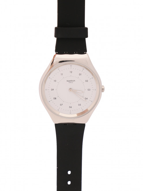 Кварцевые часы на браслете из силикона Swatch - Общий вид