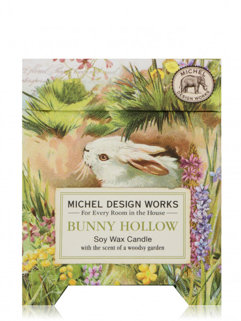 Свеча в подарочной коробке Bunny Hollow 8х8х10 см MichelDesignWorks - Обтравка2