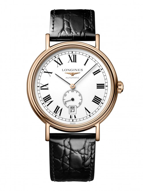 Часы с автоподзаводом на ремне из телячьей кожи Pressence Longines - Общий вид