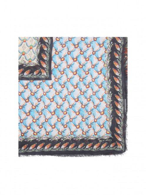 Платок-шаль из кашемира и шелка Etro - Общий вид