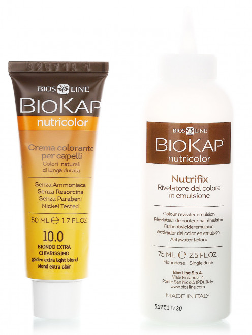  Краска для волос - NB100 Золотистый очень светлый блондин, Hair Care, 140ml BIOKAP - Общий вид