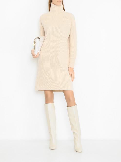Вязаное платье из шерсти и кашемира Max Mara - МодельОбщийВид