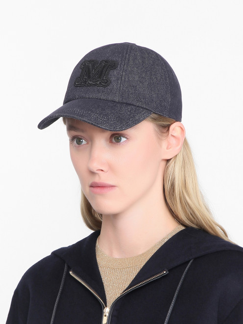 Бейсболка с логотипом Max Mara - МодельОбщийВид