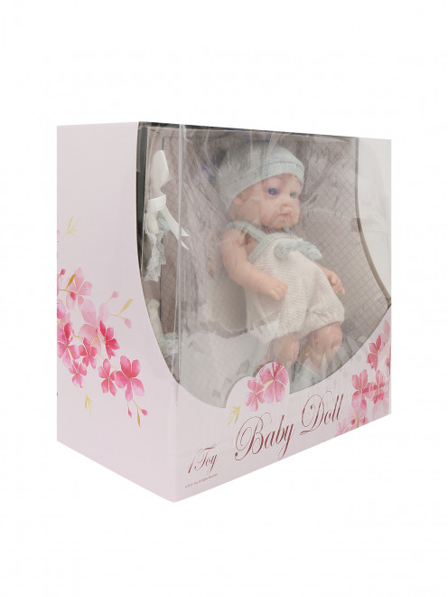 Пупс в комбинезоне и шапочке 1toy - Обтравка1