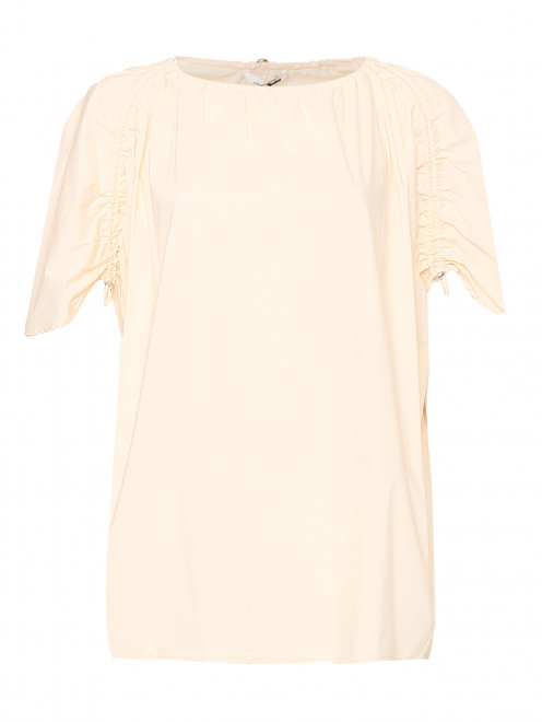 Свободная блуза с кулисками на рукавах Liviana Conti - Общий вид