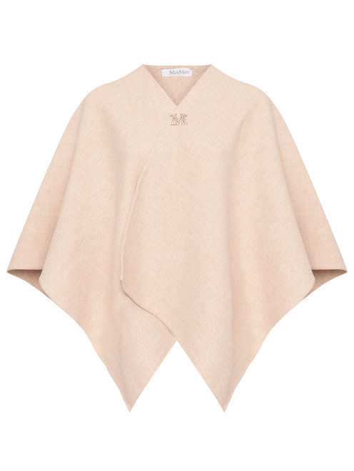 Пончо из смешанной альпаки Max Mara - Общий вид