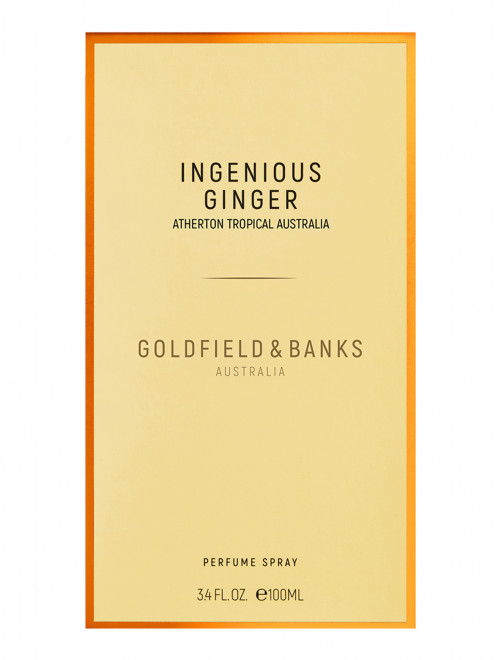Духи Ingenious Ginger, 100 мл Goldfield & Banks Australia - Обтравка1