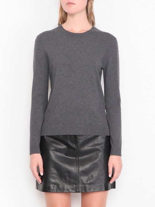 Джемпер с круглым воротом Weekend Max Mara - МодельВерхНиз