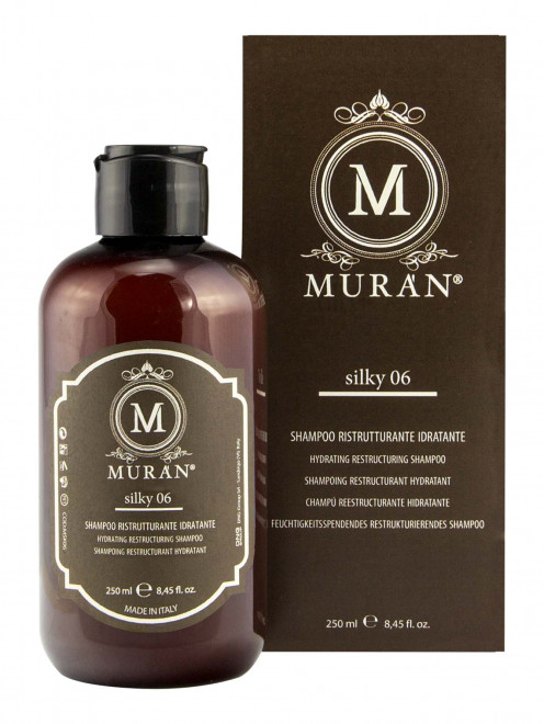 Восстанавливающий шампунь Silky 06 Hydrating Restructuring Shampoo, 250 мл Muran - Общий вид