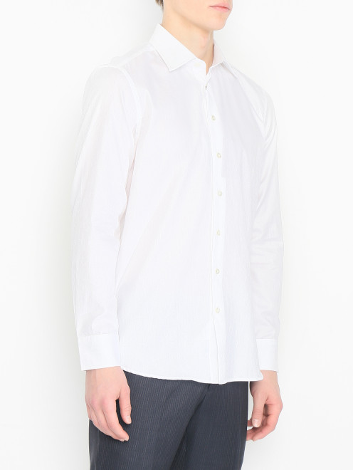 Рубашка из хлопка с узором пейсли Etro - МодельВерхНиз