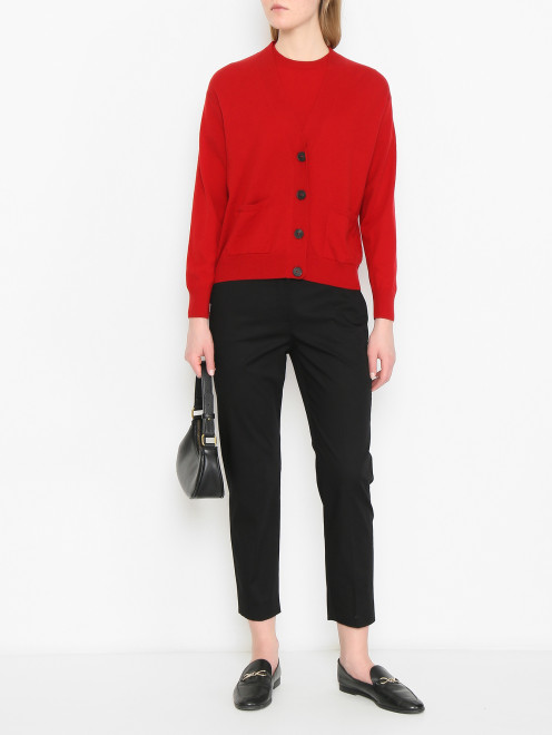 Комплект из топа и кардигана Weekend Max Mara - МодельОбщийВид