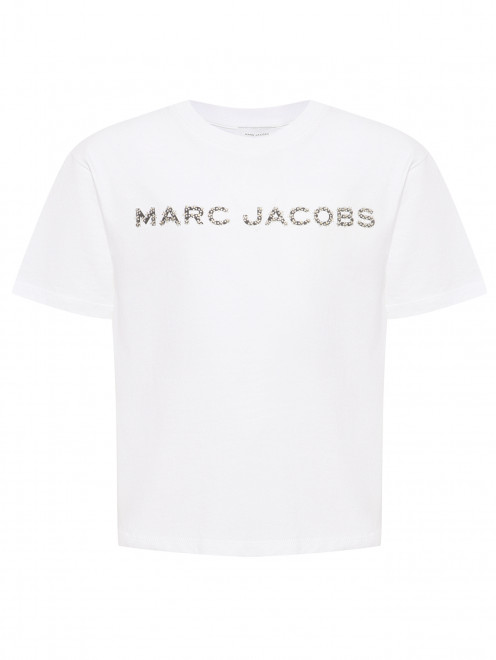 Футболка из хлопка с логотипом Marc Jacobs - Общий вид