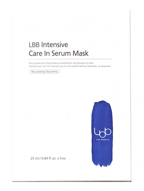 Маска для интенсивного ухода Intensive Care in Serum Mask, 25 мл*5 шт Lbb - Общий вид