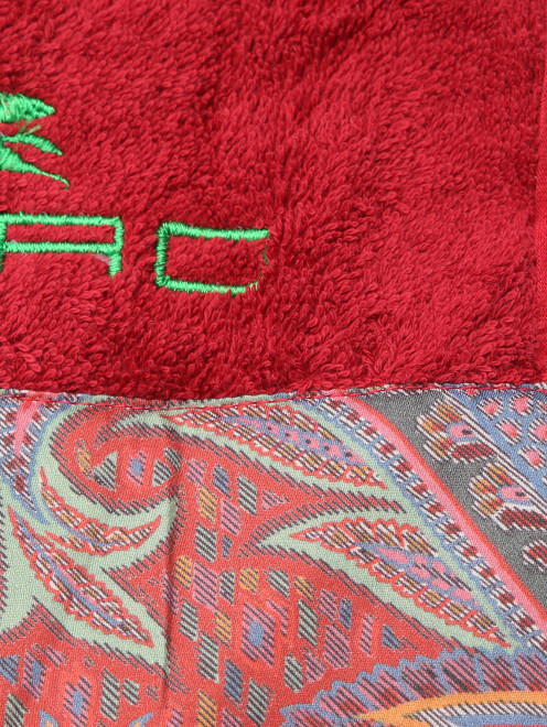 Махровое полотенце из хлопка Etro - Деталь