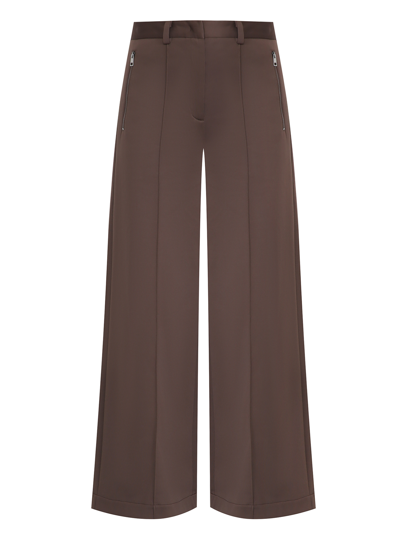 Трикотажные брюки со стрелками