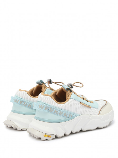 Кроссовки из текстиля на толстой подошве Weekend Max Mara - Обтравка1