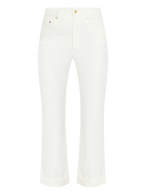 Укороченные джинсы с подворотами Max Mara - Общий вид