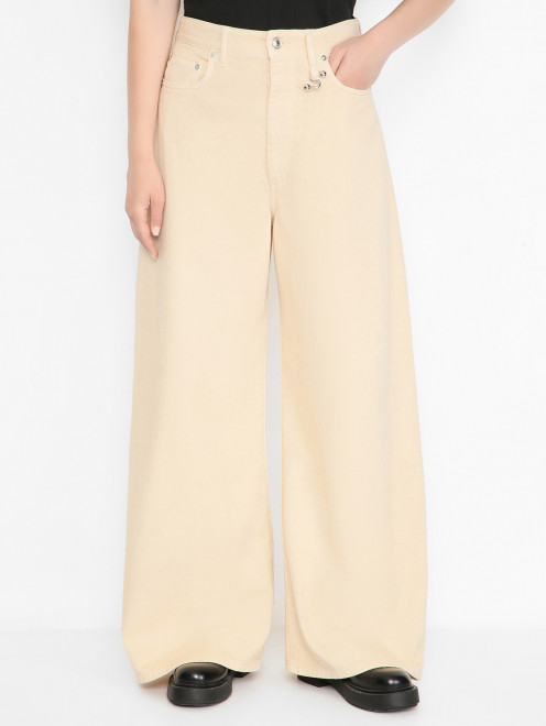 Джинсцы широкого кроя Sportmax - МодельВерхНиз