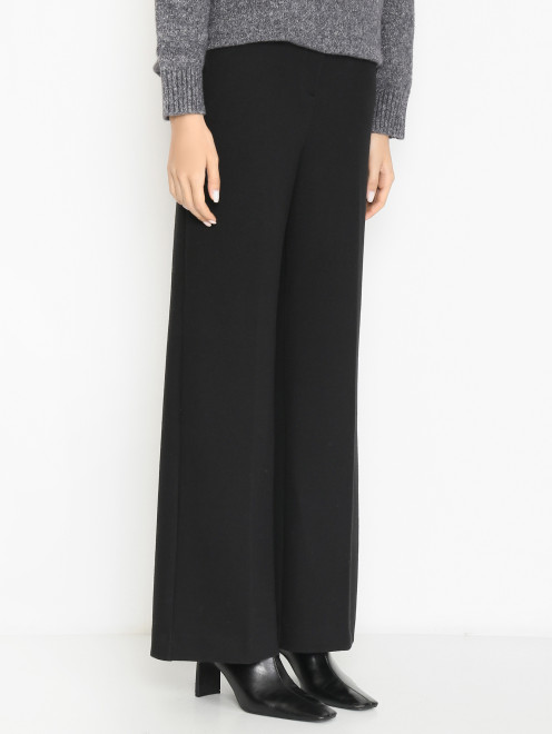 Брюки однотонные прямого кроя Weekend Max Mara - МодельВерхНиз