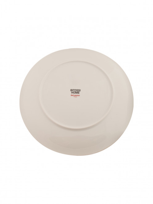 Блюдо круглое из фарфора BITOSSI HOME - Обтравка1