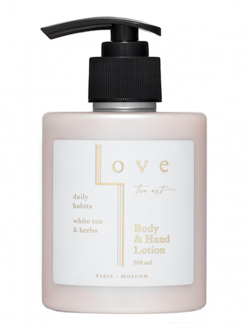 Лосьон для тела и рук White tea & Herbs, 300 мл Love Tea Art - Общий вид