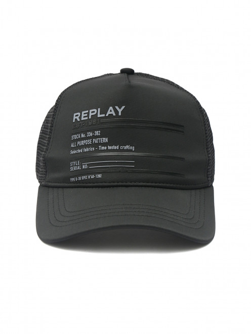 Бейсболка с логотипом Replay - Общий вид
