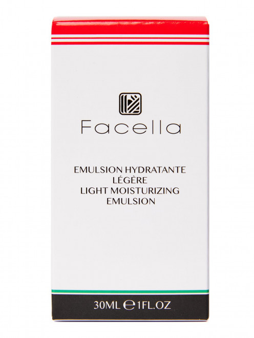 Легкая увлажняющая эмульсия для лица Light Hydrating Emulsion, 30 мл Facella - Обтравка1